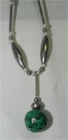 Vintage Eilat Stone Drop Necklace