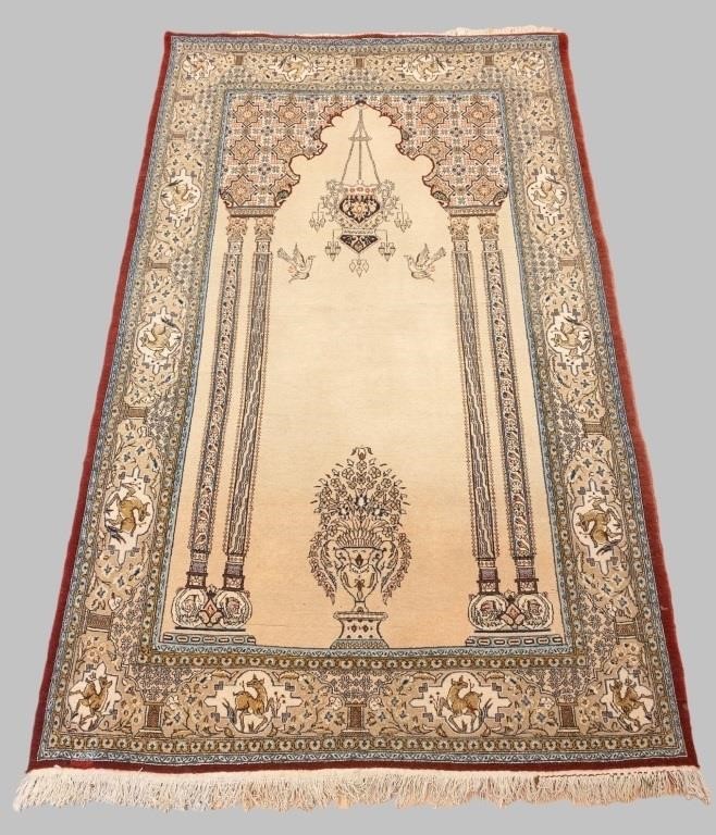 HAND KNOTTED PERSIAN WOOL RUG