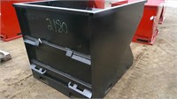 2.0 CY Skid Steer Hopper with fork Pockets