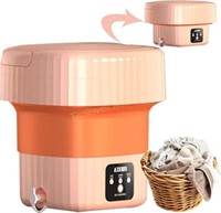 Portable Washing Machine  Foldable  Pink