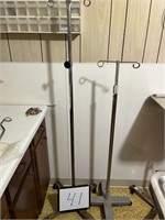 (2) IV Stands