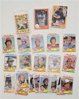 MLB trading cards Donruss 1988 Kellogg's 1992