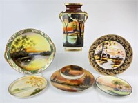 Selection of Hand Painted Porcelain - Nippon
