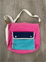 Vintage Colorblock Shoulder Purse