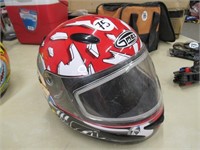 GMAX HELMET RED