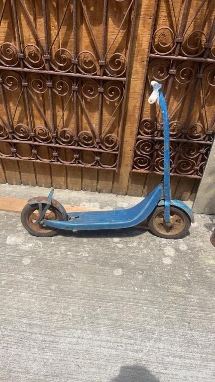 Blue Scooter