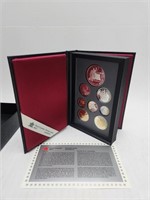 1997 Silver Proof Set Canada-Russia Hockey