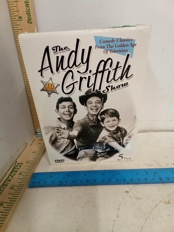 The Andy Griffith Show 10 Episodes DVD 5pack