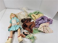 Ideal Toys Doll with Clothes