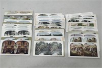 40 + International Stereoscope Cards