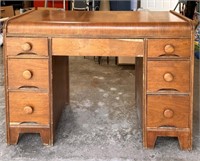 Vintage Wood Desk
