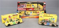 NASCAR M & M's Vehicles / 4 pc / NIB