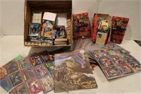 100's of Trading Cards-Spiderman &more