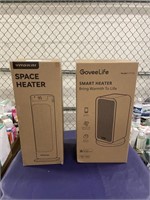 1 LOT (1) VAGKRI SPACE HEATER AND (1) GOVEELIFE