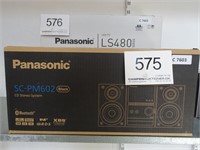 CD stereo system Panasonic SC-PM602 Sort