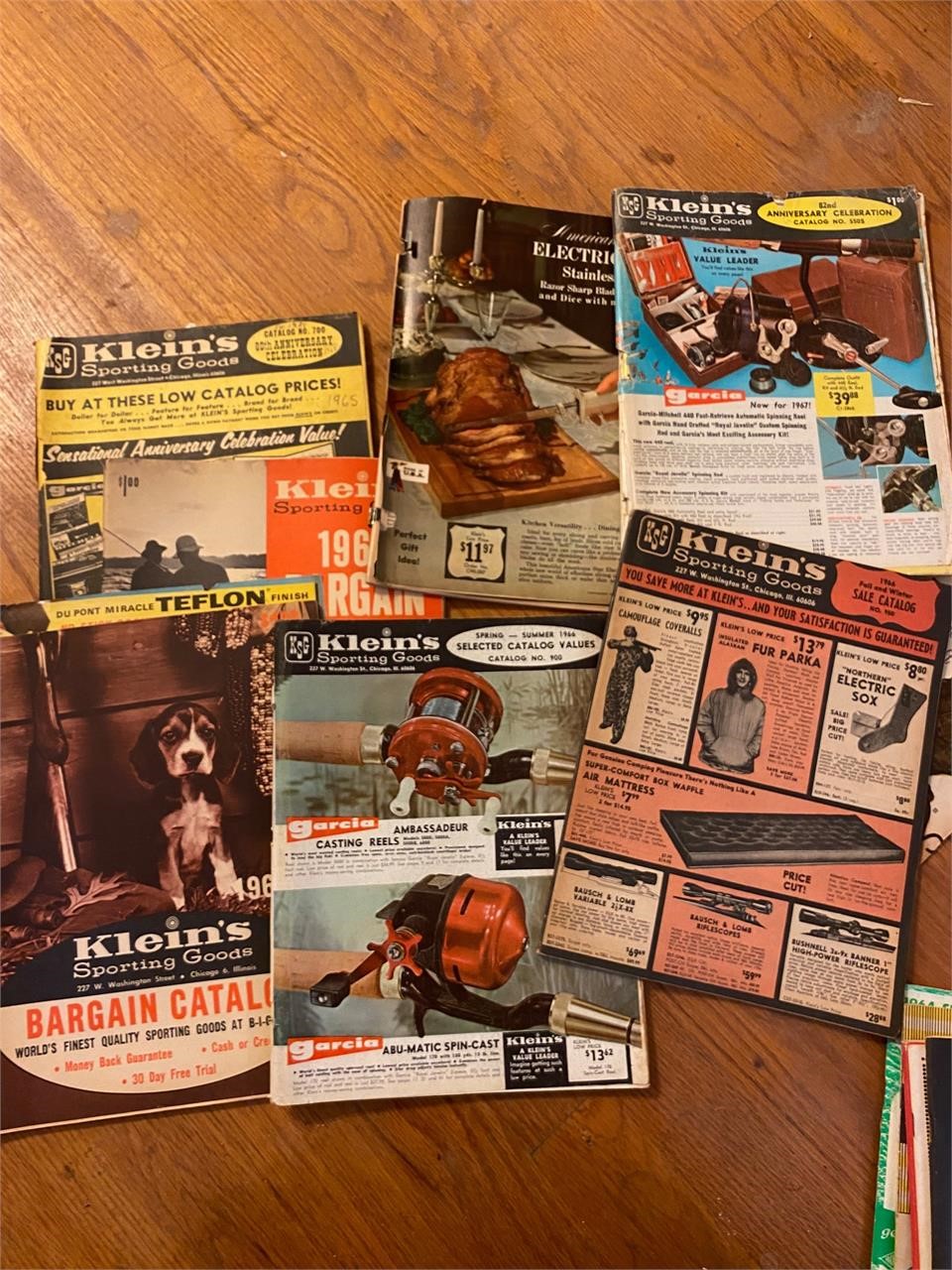 Klein’s vintage advertising catalog