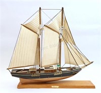 LARGE Bluenose Sailing Boat Ship Wooden Model