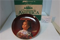 1988 CHRISTMAS  COLLECTORS PLATE