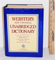 WEBSTERS NEW UNIVERSAL UNABRIDGED DICTIONARY