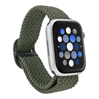 Insignia Nylon Band for Apple Watch 42-49mm Green