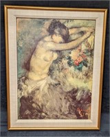 Vintage Paul Mathias Padua Jungend Female Nude Rep