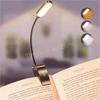 Gritin 16 LED Rechargeable Book Light  Black