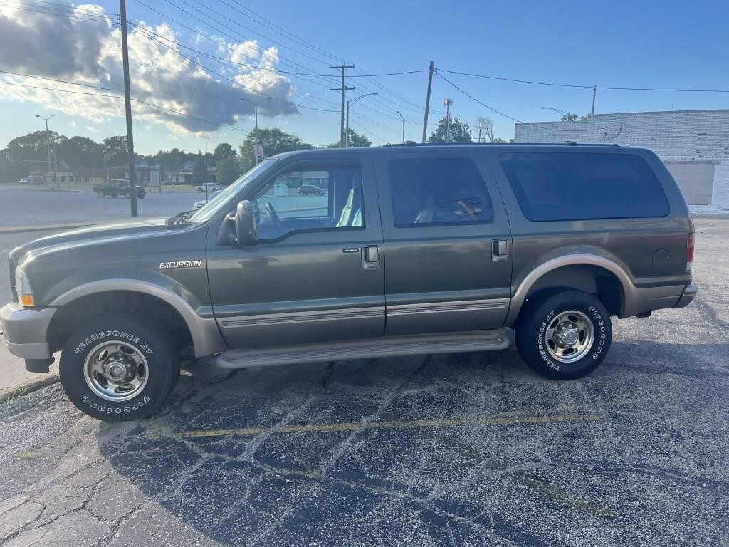 2003 FORD EXCURSION 4X4 V8 AUTO 3 ROWS 167,902 MIL