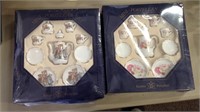 Two Reutter mini porcelain tea set new in the box