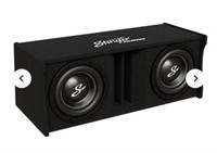 Stinger Dual 12 1 400W Loaded Ported Subwoofer