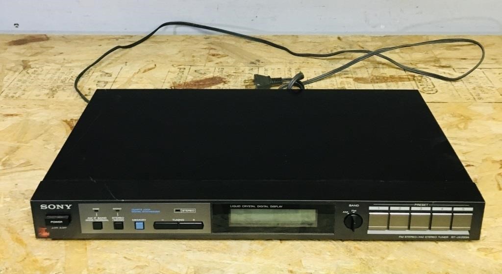 Sony ST-JX220A Stereo Tuner Device