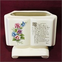 Ceramic Religious Napkin Holder (Vintage)