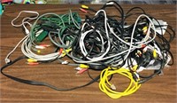 Large Lot Of Assorted Electronics Cables