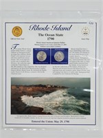 Rhode Isl State Quarters & Postal Comm