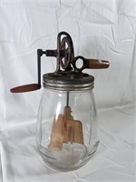 Antique butter churn