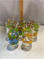 McDonalds Peanuts Character Glasses