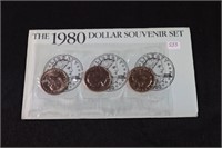 1980 Dollar Souvenir Set