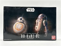 New Bandai Star Wars BB-8 & R2-D2 Model Kit