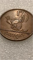 1 Ireland Penny 1964 Great Condition -