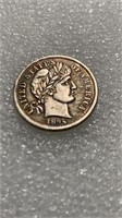 1895 P Barber Dime Rare