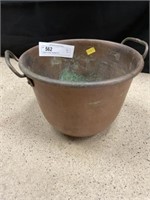 Copper Double Handled Pot