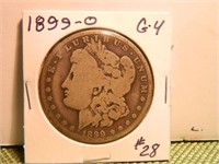 1899-O Morgan Dollar G-4