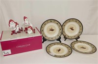Christmas Plates and Coldwater Creek Holiday Coll.