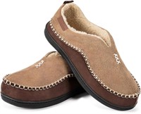 (Size-11) EverFoams Men's Moccasin Slippers