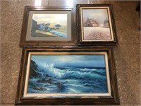 Oil On Canvas-  The Sea & More