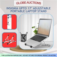 INSIGNIA UPTO 17" ADJUSTABLE PORTABLE LAPTOP STAND