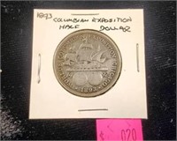 1893 COLOMBIAN EXPOSITION HALF DOLLAR