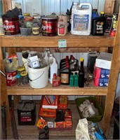 Shelf Full of Oils & Filters