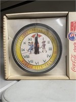 Coca-Cola clock