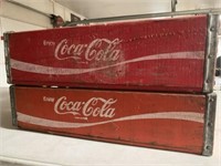 Wooden Coca-Cola crates