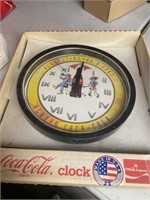 Coca-Cola clock